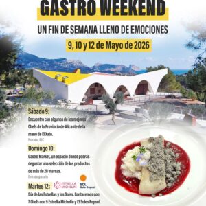 La Nucía Gastro Weekend. Entrada para los días 9, 10 y 12 de Mayo